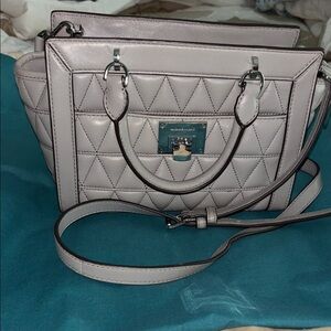 Michael Kors Gray Quilted Women's Bag EXCELLENT CONDITION